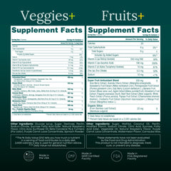 Etta Vita ingredients visual featuring fruit, vegetables, and greens