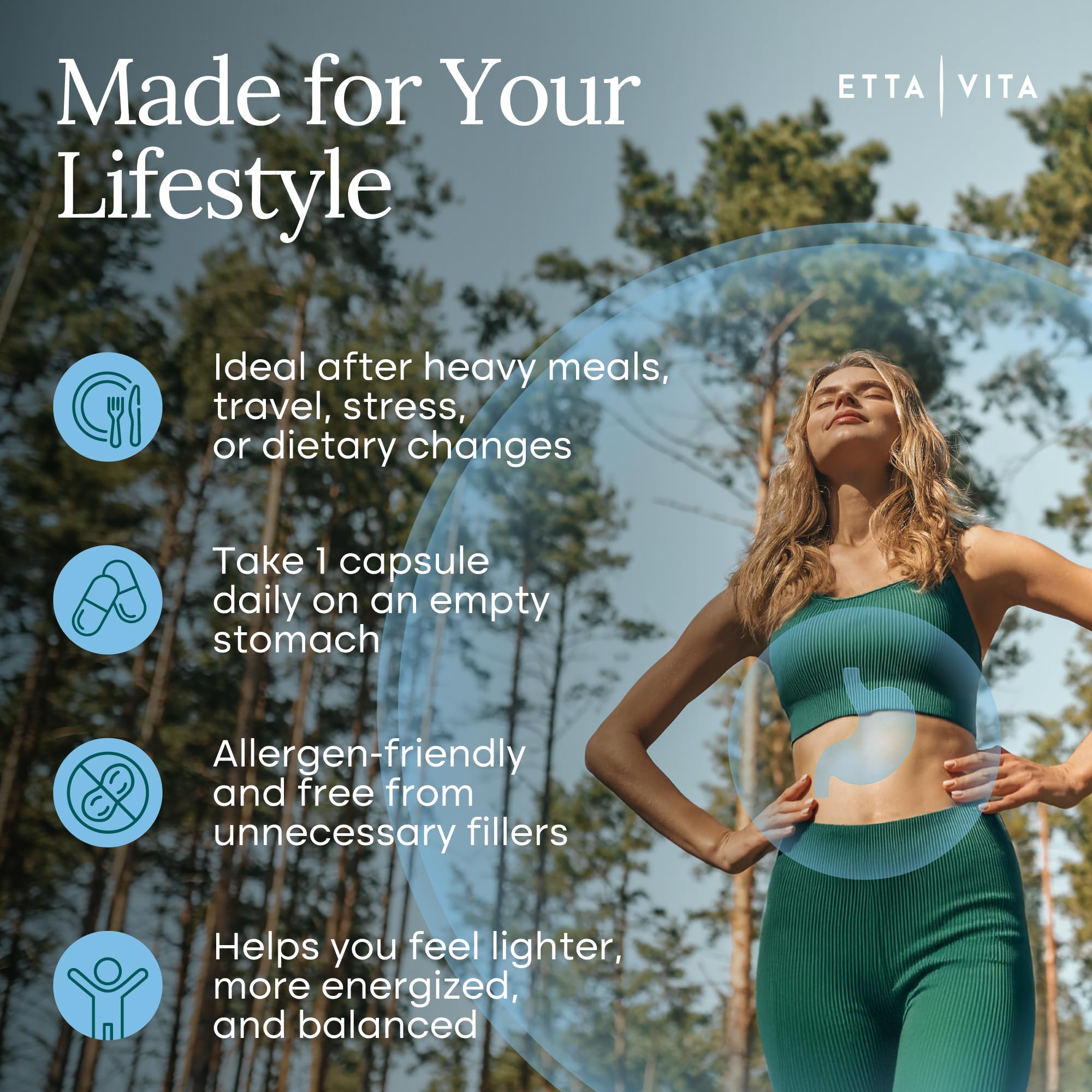 Etta Vita Potent Lumbrokinase packaging set displayed for daily health routines.
