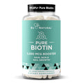 Biotin 5000 mcg – Eu Natural Hair Skin Nails – 120 Vegan Soft Capsules
