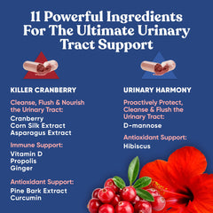 Eu Natural D‑Mannose Hibiscus capsules image, may support urinary tract health with Hibiscus extract