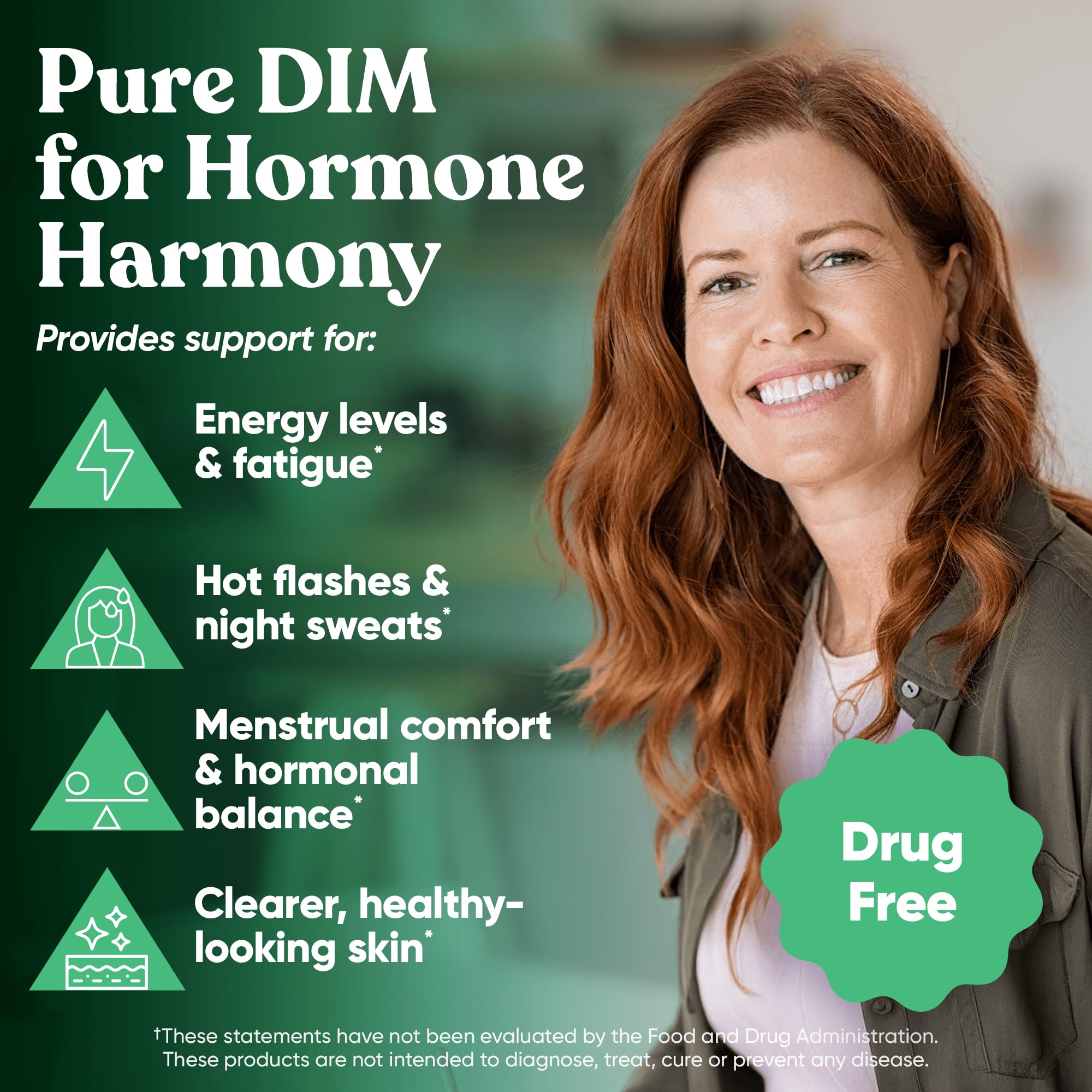 Eu Natural DIM Pure softcaps close-up highlighting vegan formula and easy daily intake.