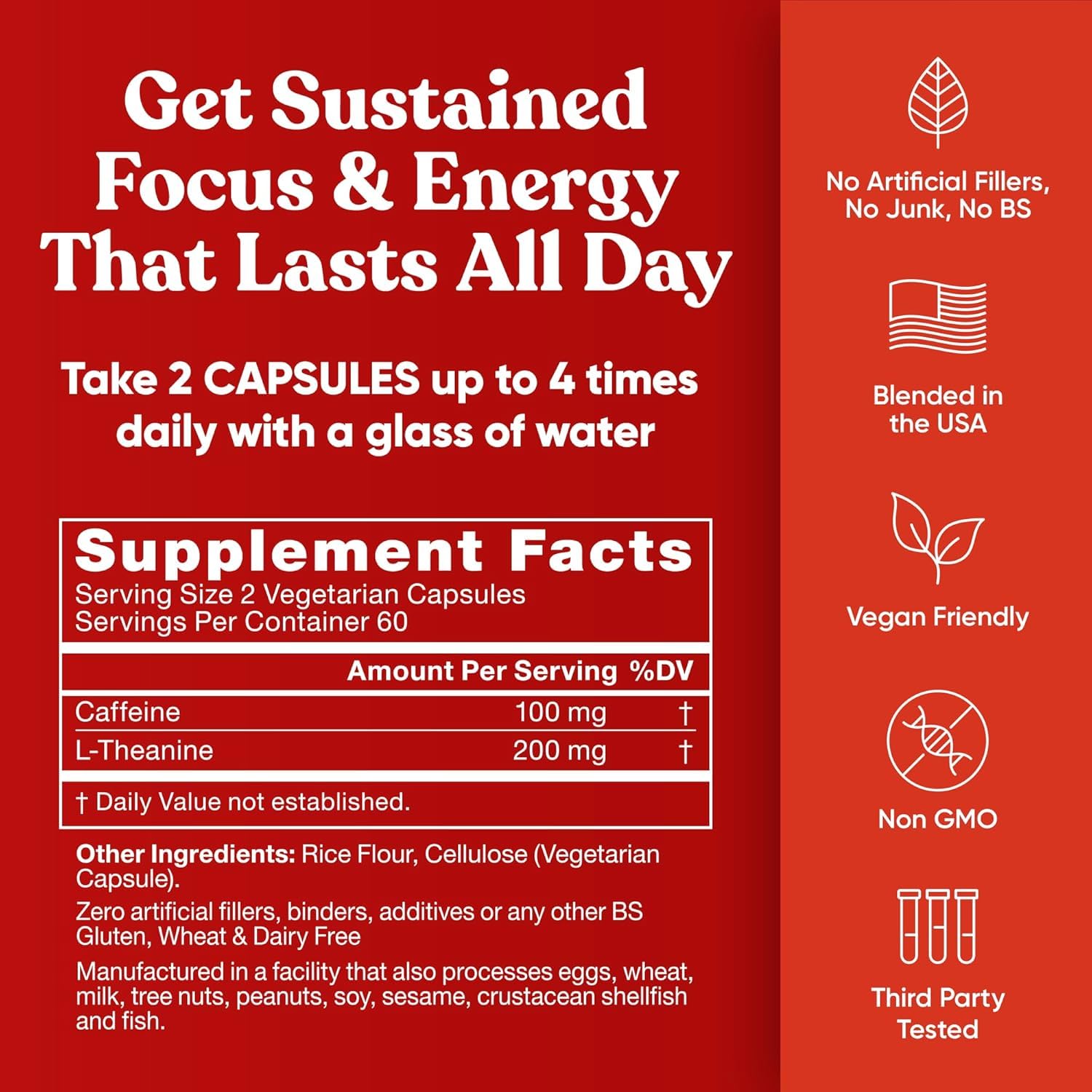 Eu Natural Elite Caffeine Pills closeup shows smooth capsules for comfortable use.