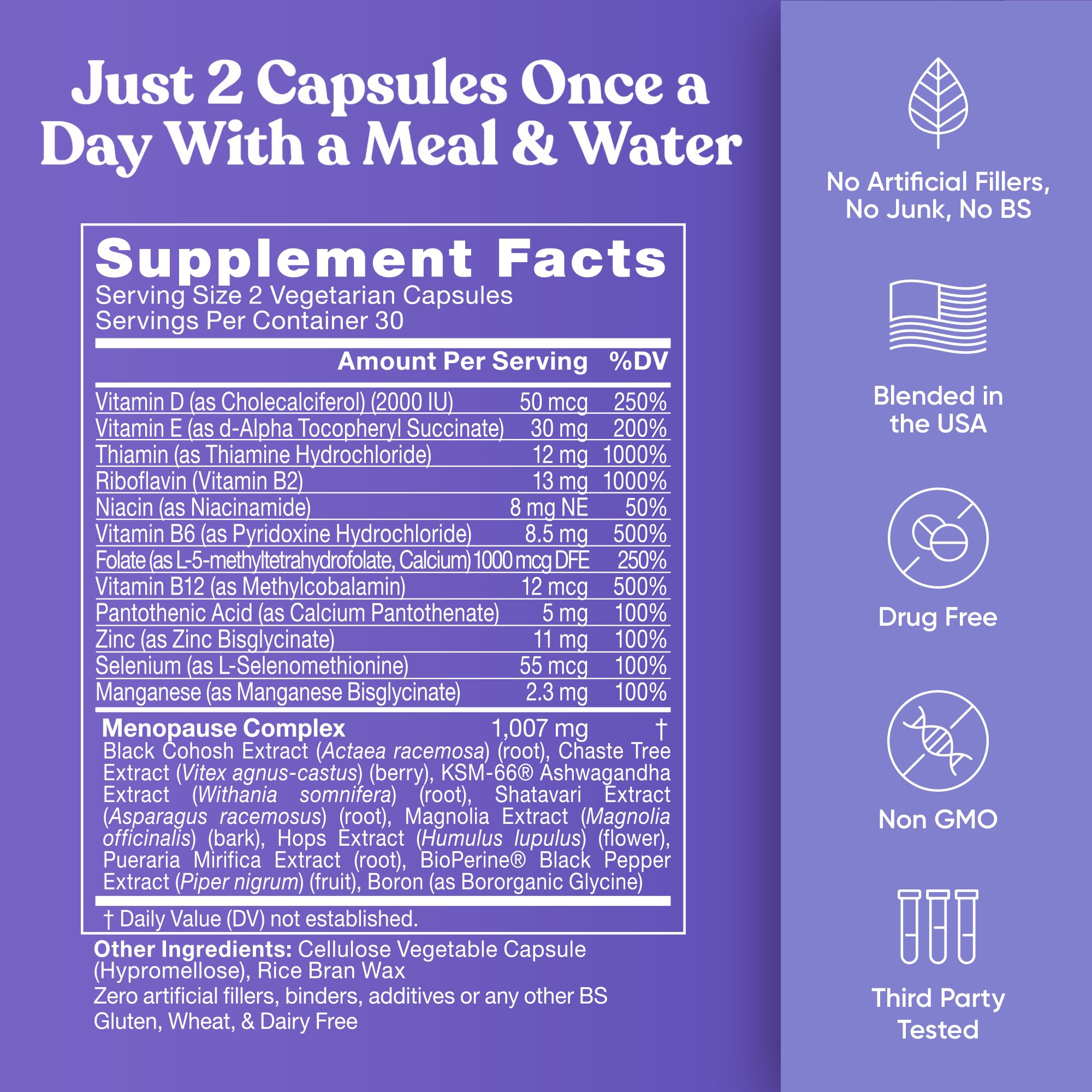 Eu Natural Magnolia, hops, and pueraria blend suggesting overall well-being support