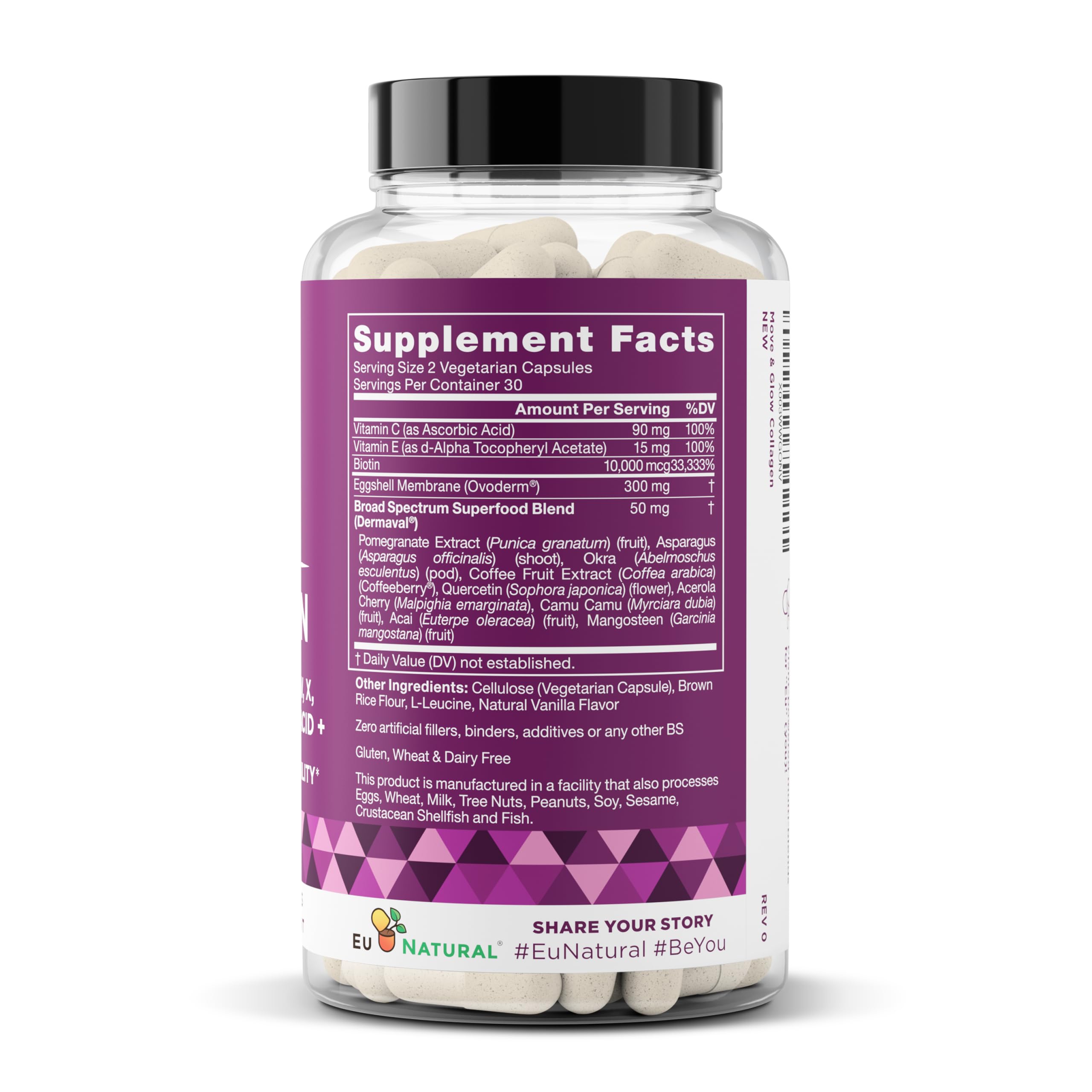 Eu Natural Move & Glow fits into daily routine for convenient skin and joint support.
