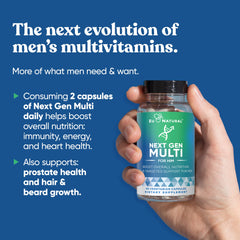 Eu Natural Next Gen Multi-Him bottle back highlights ingredients and directions.