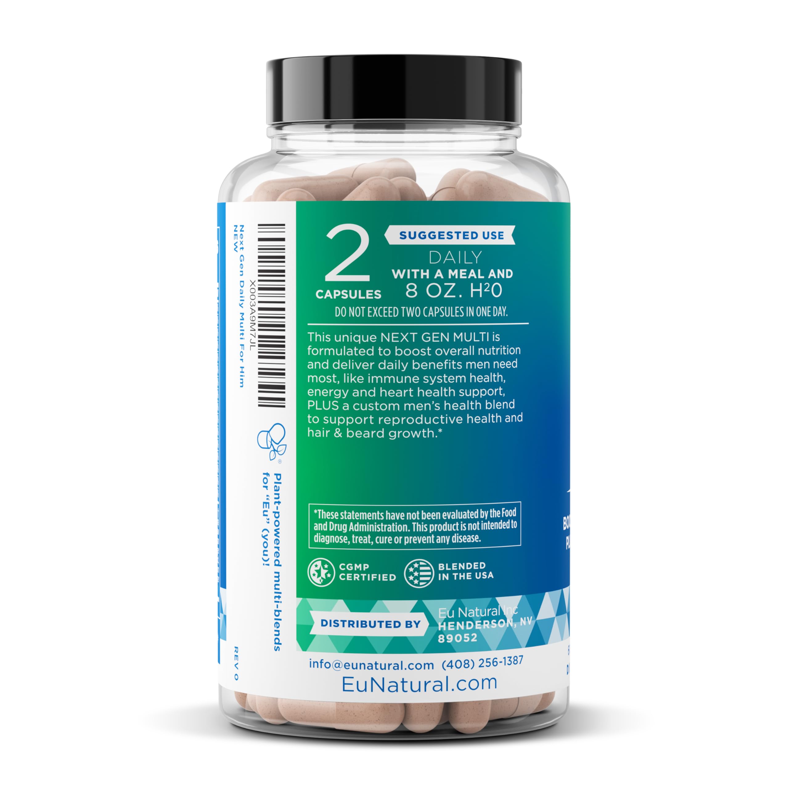 Eu Natural Next Gen Multi-Him ingredient close-up with key nutrients visible.