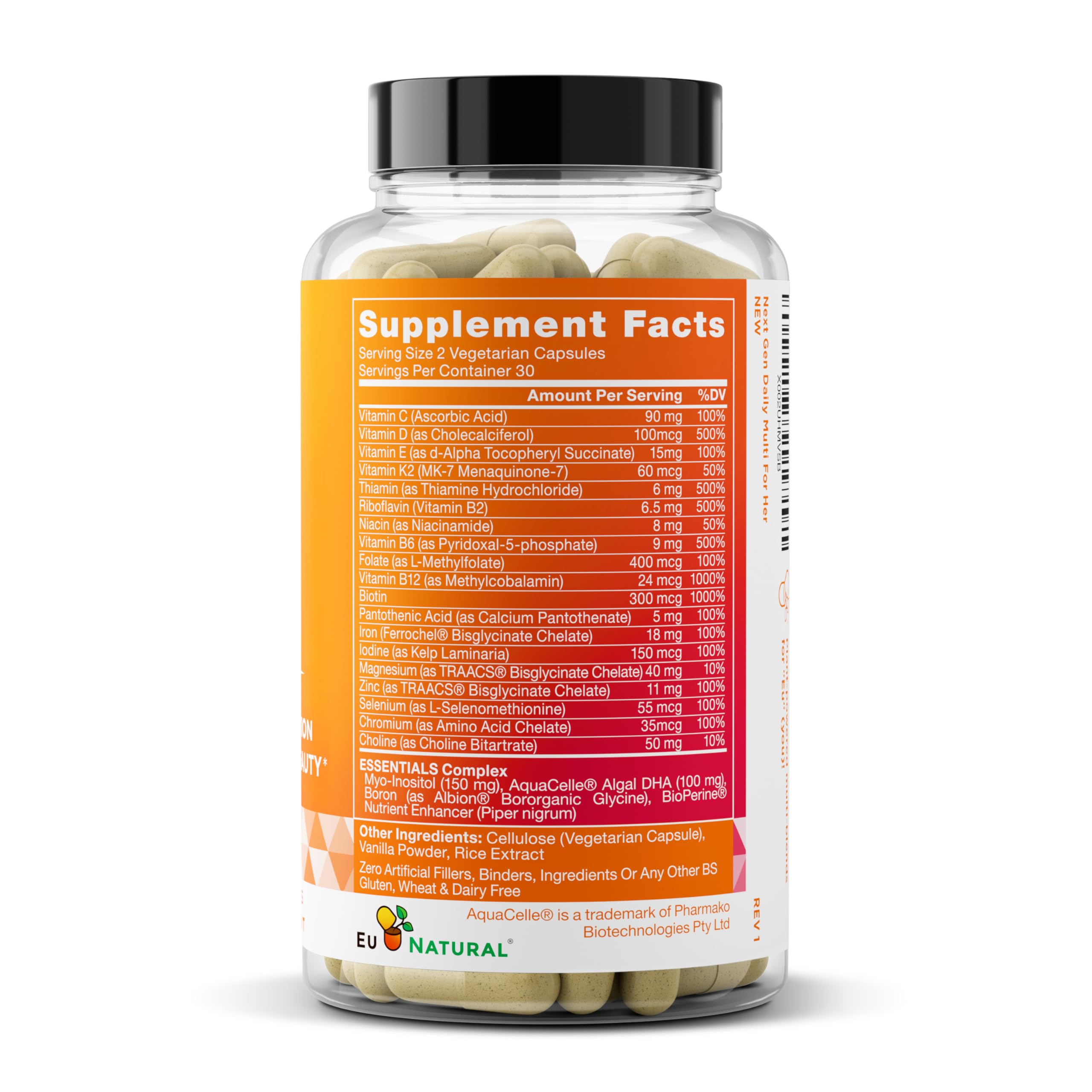 Eu Natural Next Gen multivitamin immunity-support visual for daily protection