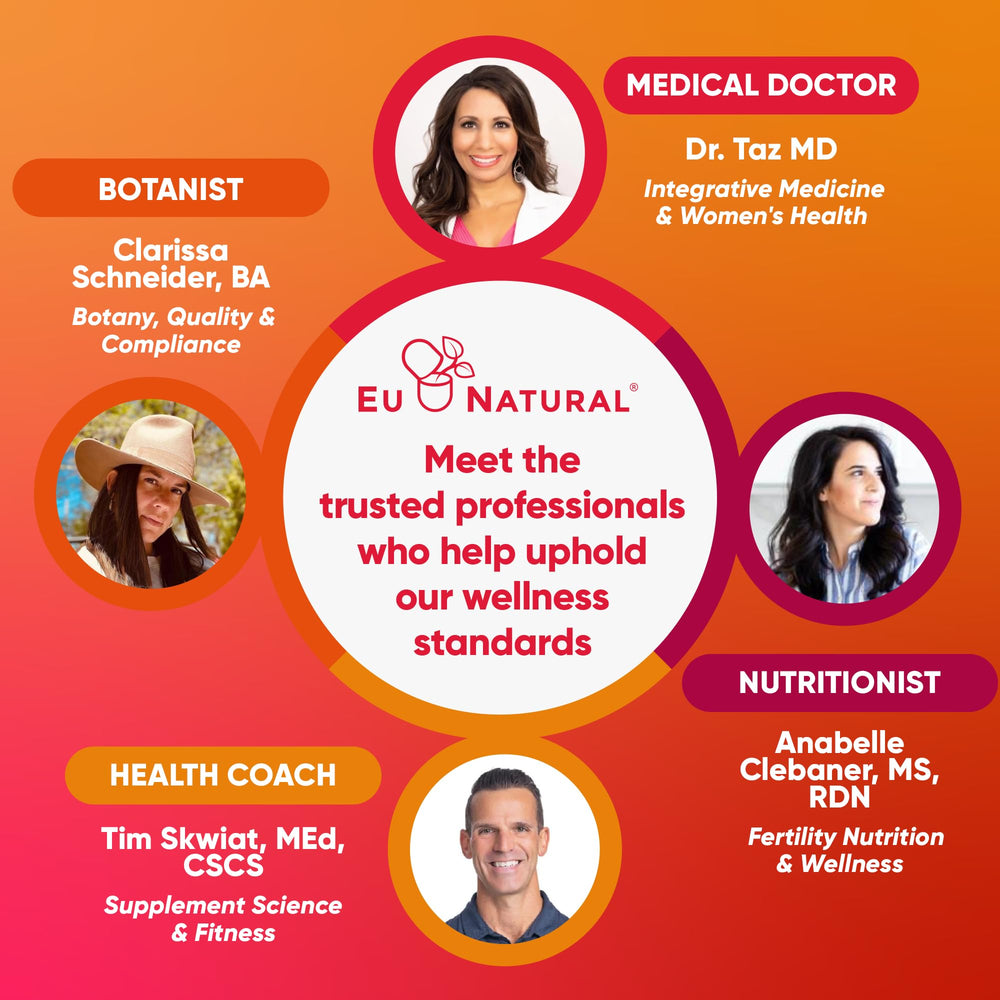 Eu Natural Next Gen multivitamin ingredients panel highlighting key vitamins