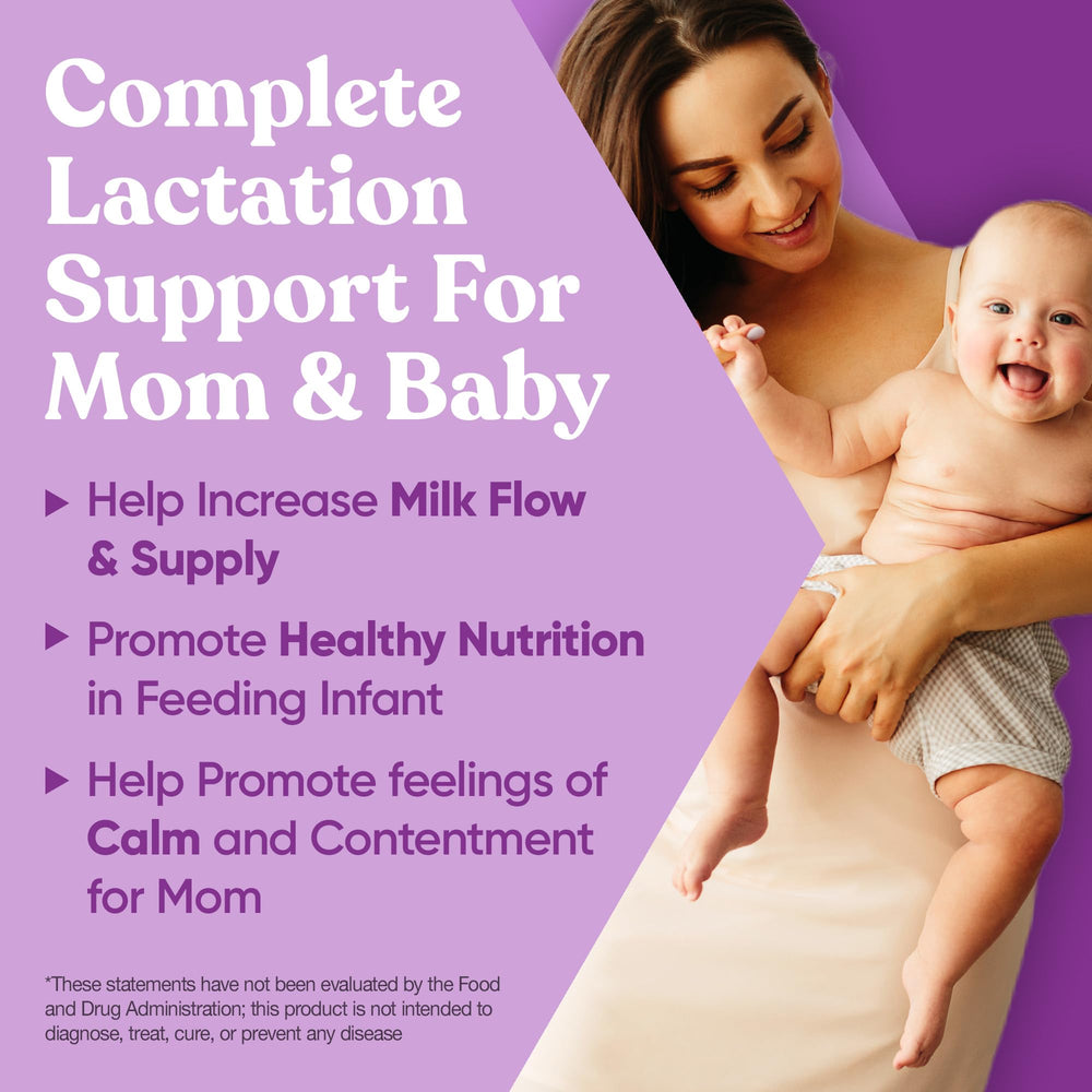 Close-up of Eu Natural Nourish lactation capsules showing vegan formula.