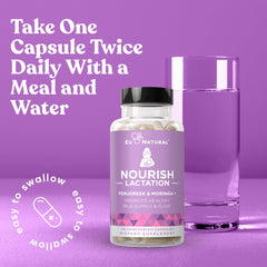 Organic moringa in Nourish boosts colostrum protein for baby development.