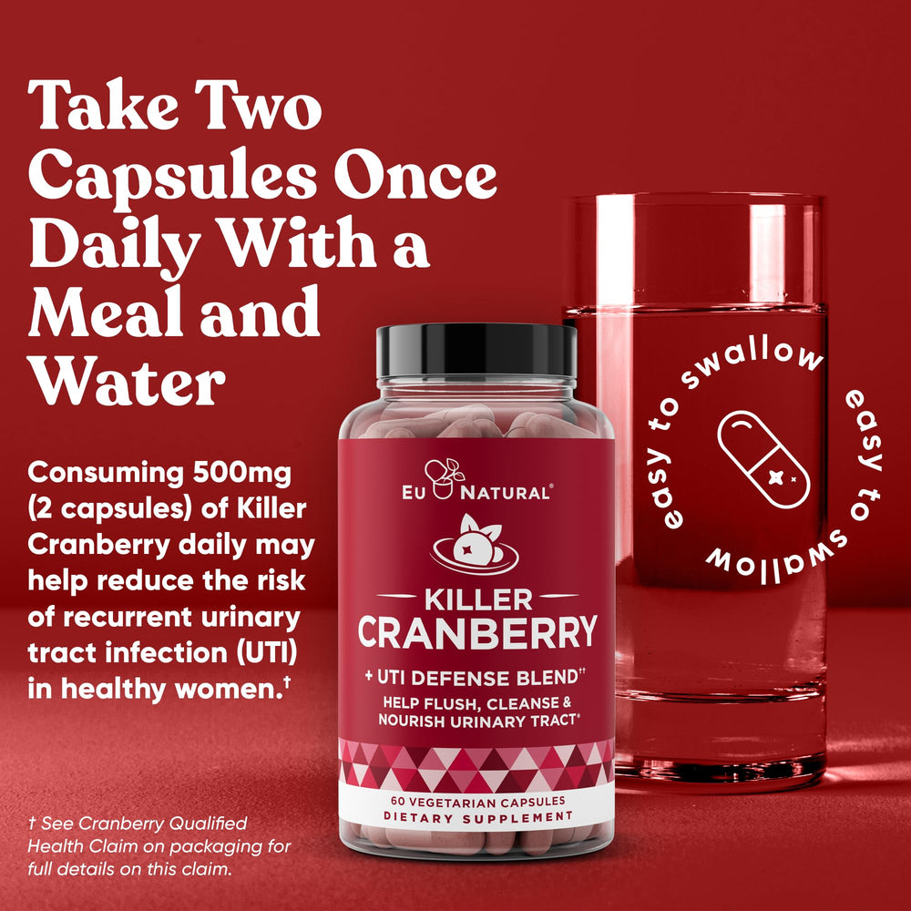 Eu Natural third-party tested purity and potency label for trust.