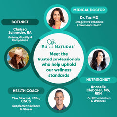 Eu Natural Thrive Energy image shows organic ashwagandha as a key ingredient.