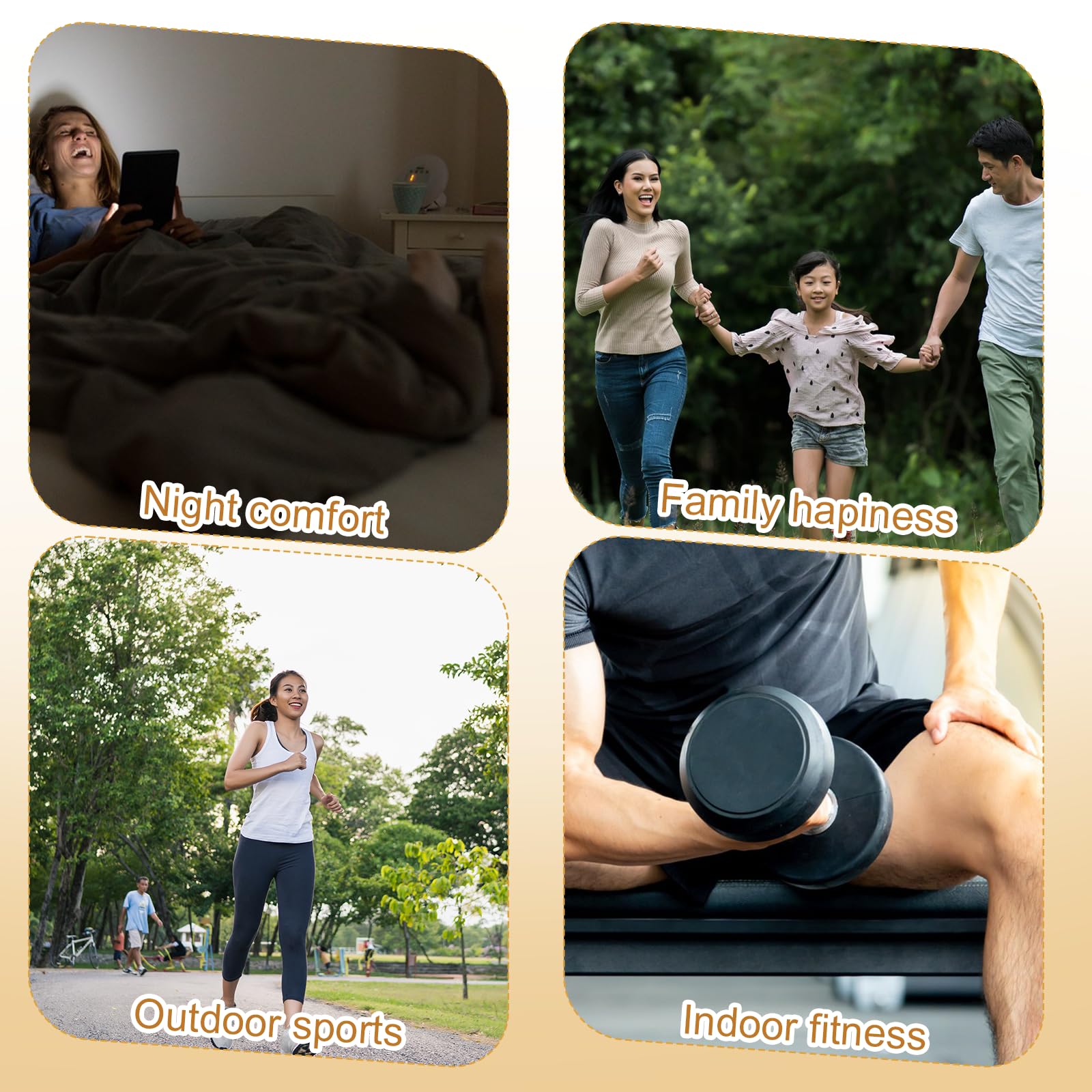 EupHHonycs breathable sleeve supports long wear and activity.