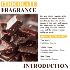 EUQEE Chocolate Fragrance Oil diffuser setup for a cozy aroma in living spaces