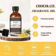 EUQEE Chocolate Fragrance Oil dropper for precise scent control in DIY blends