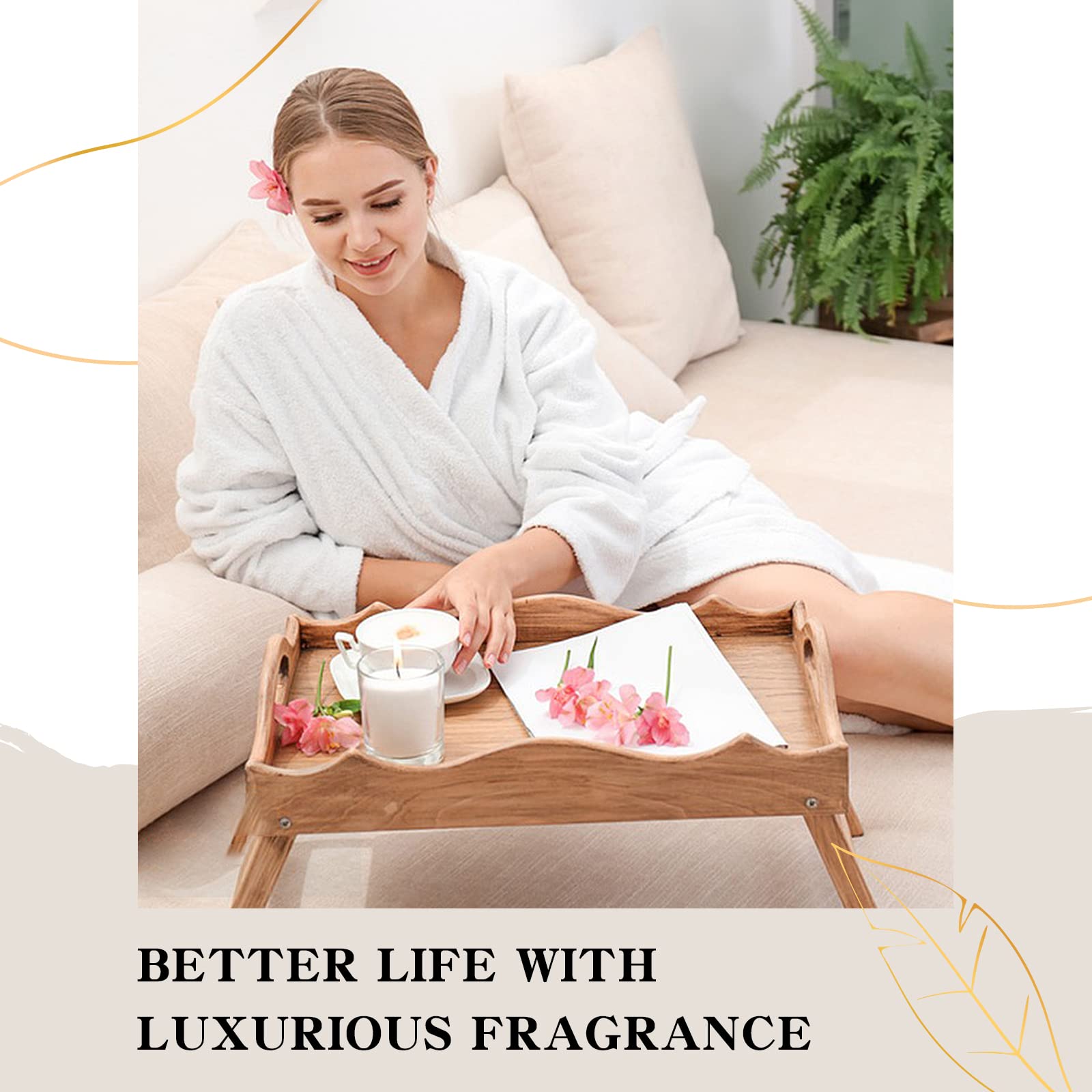 EUQEE fragrance oils for diffusers, soaps, candles and more, unlock creative uses.