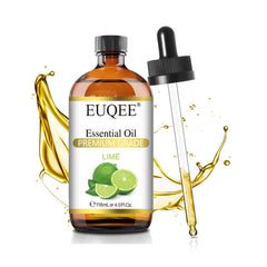 EUQEE Lima: frasco ámbar que conserva la pureza y aroma fresco.