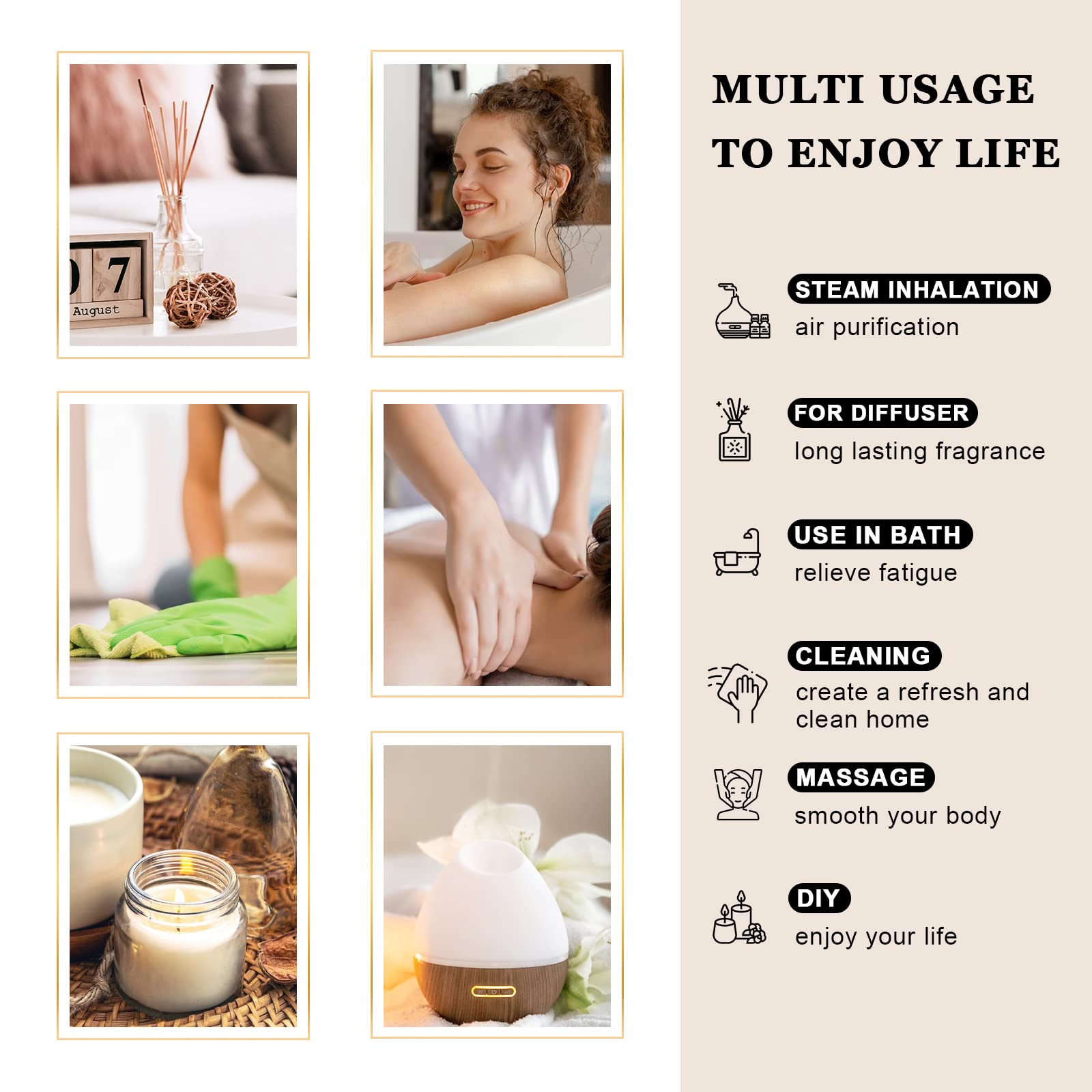 EUQEE Lima candela aromatica para iluminación suave y fragancia duradera.