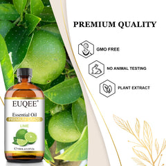 EUQEE Lima en difusor para crear un ambiente cítrico y revitalizante.