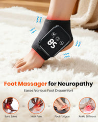 EURPMASK Foot Renew massager shows cordless portability with a rechargeable battery.
