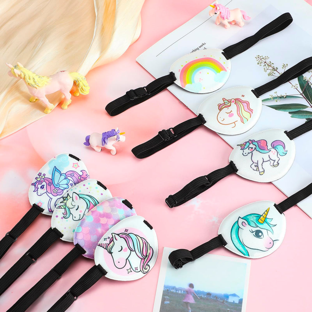 Eurzom parches oculares compactos y reutilizables para viajar.