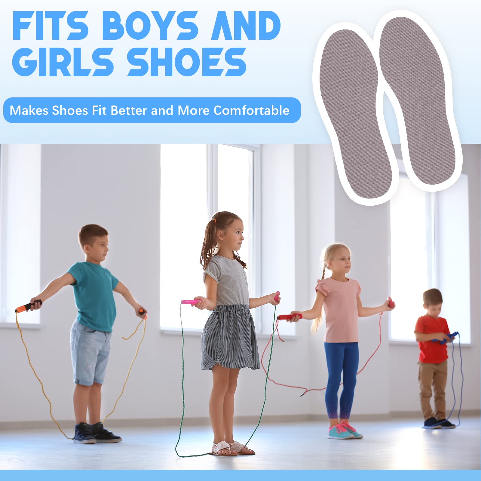 Eurzom suelas ligeras para niños, cómodas para zapatillas