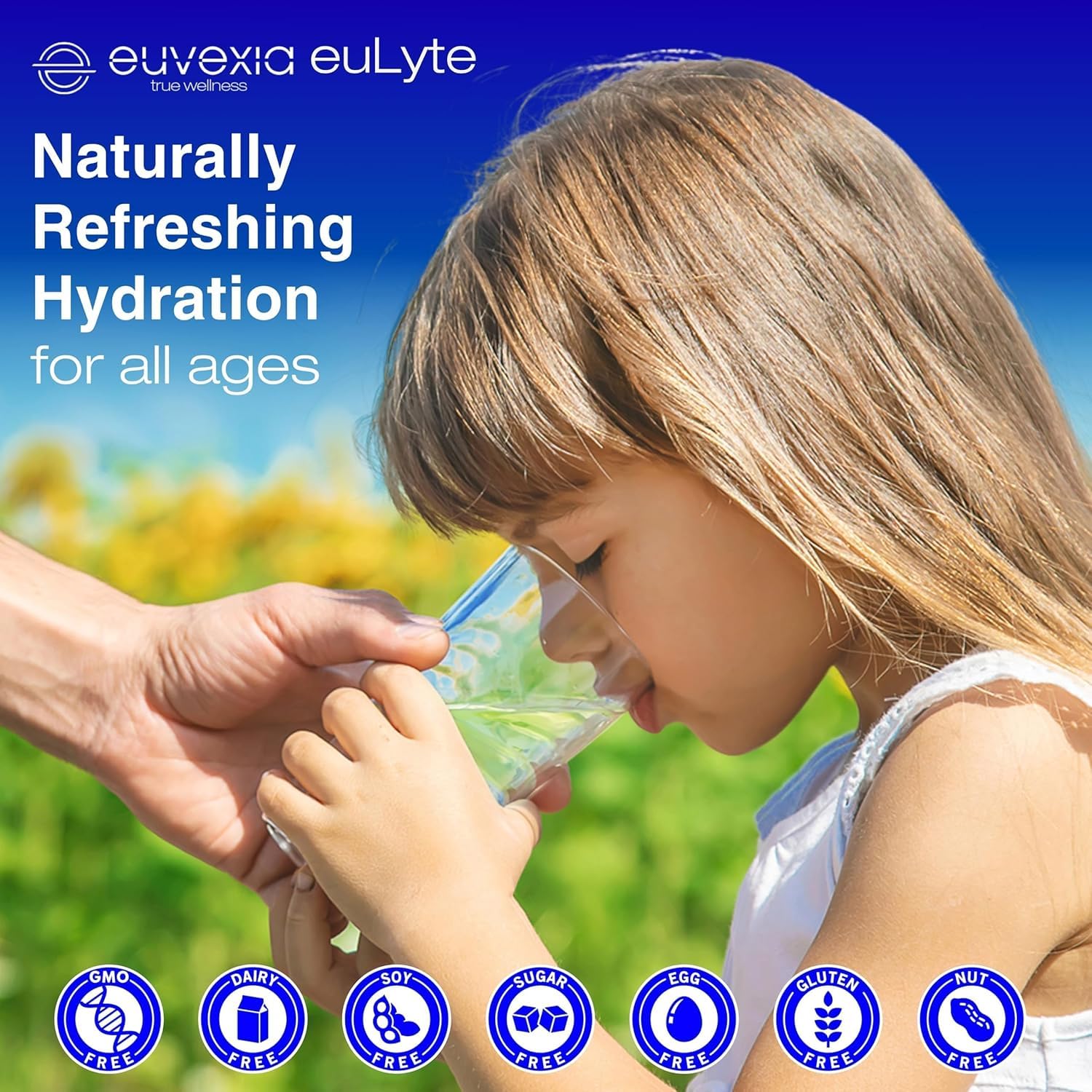 Euvexia euLyte fasting support concept with balanced electrolyte blend