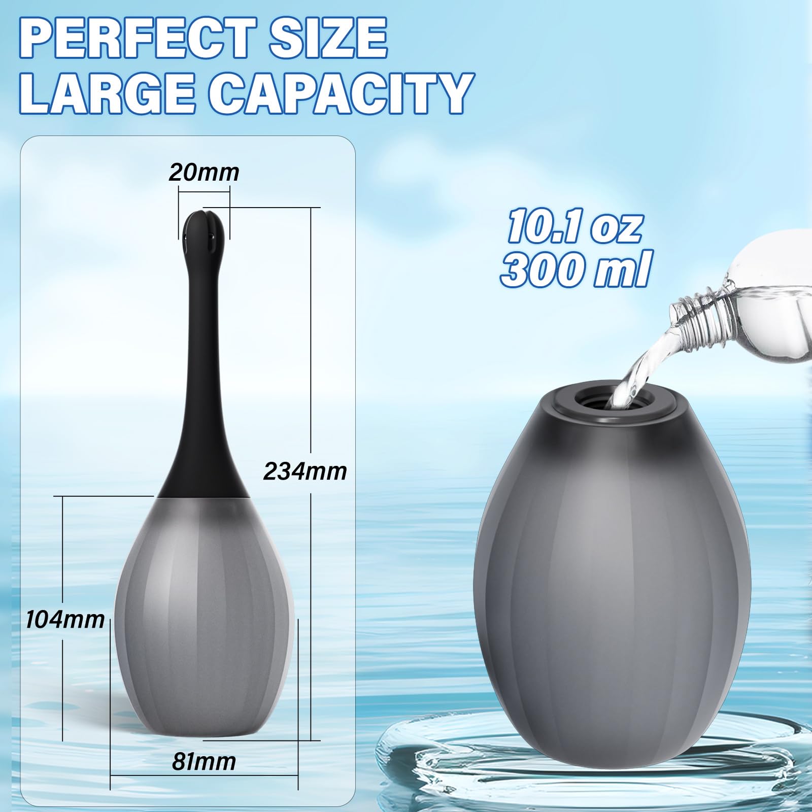 Euwvdy silicone body safe material feels soft and skin friendly