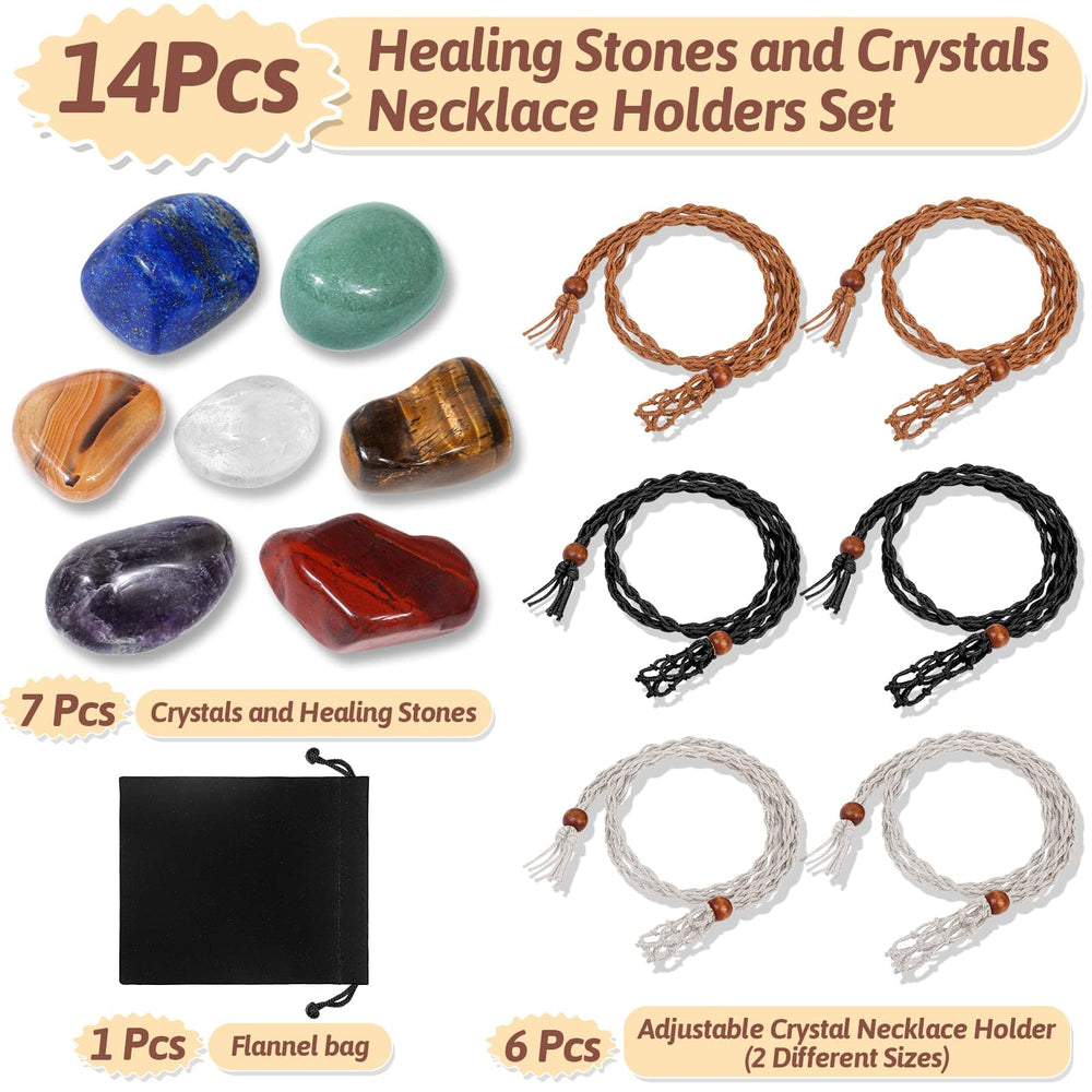 Evatage black crystal cage necklace securely holds a crystal