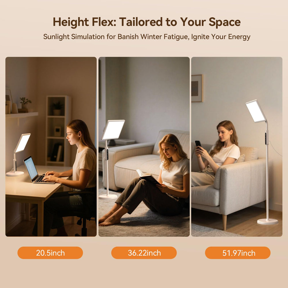 EVATEALE five brightness levels adapt for reading or relaxing