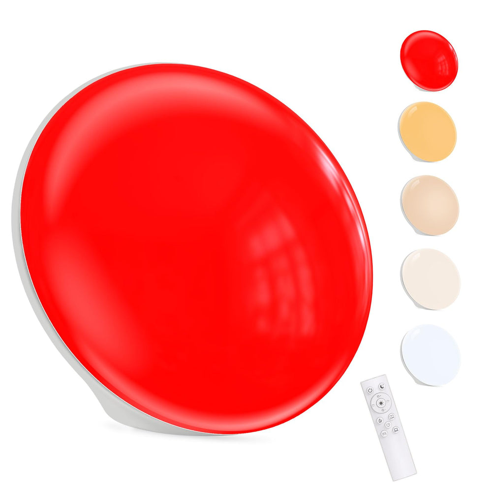 EVATEALE 670nm red light sleep lamp calms evening routines