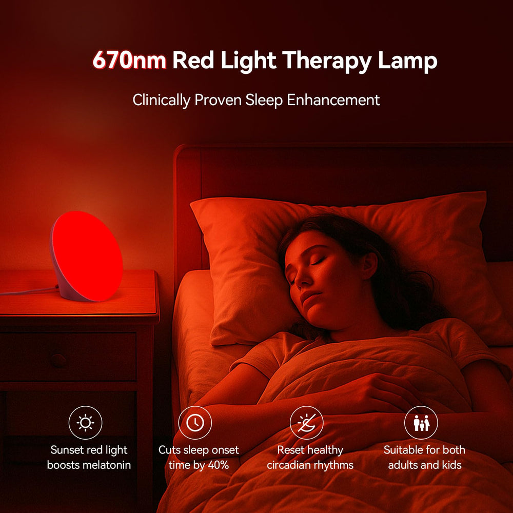 EVATEALE dual function lamp combines sleep aid and daylight use