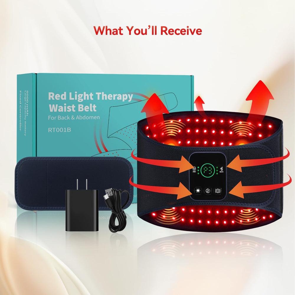 Premium gift-ready packaging for EVATEALE red light therapy belt