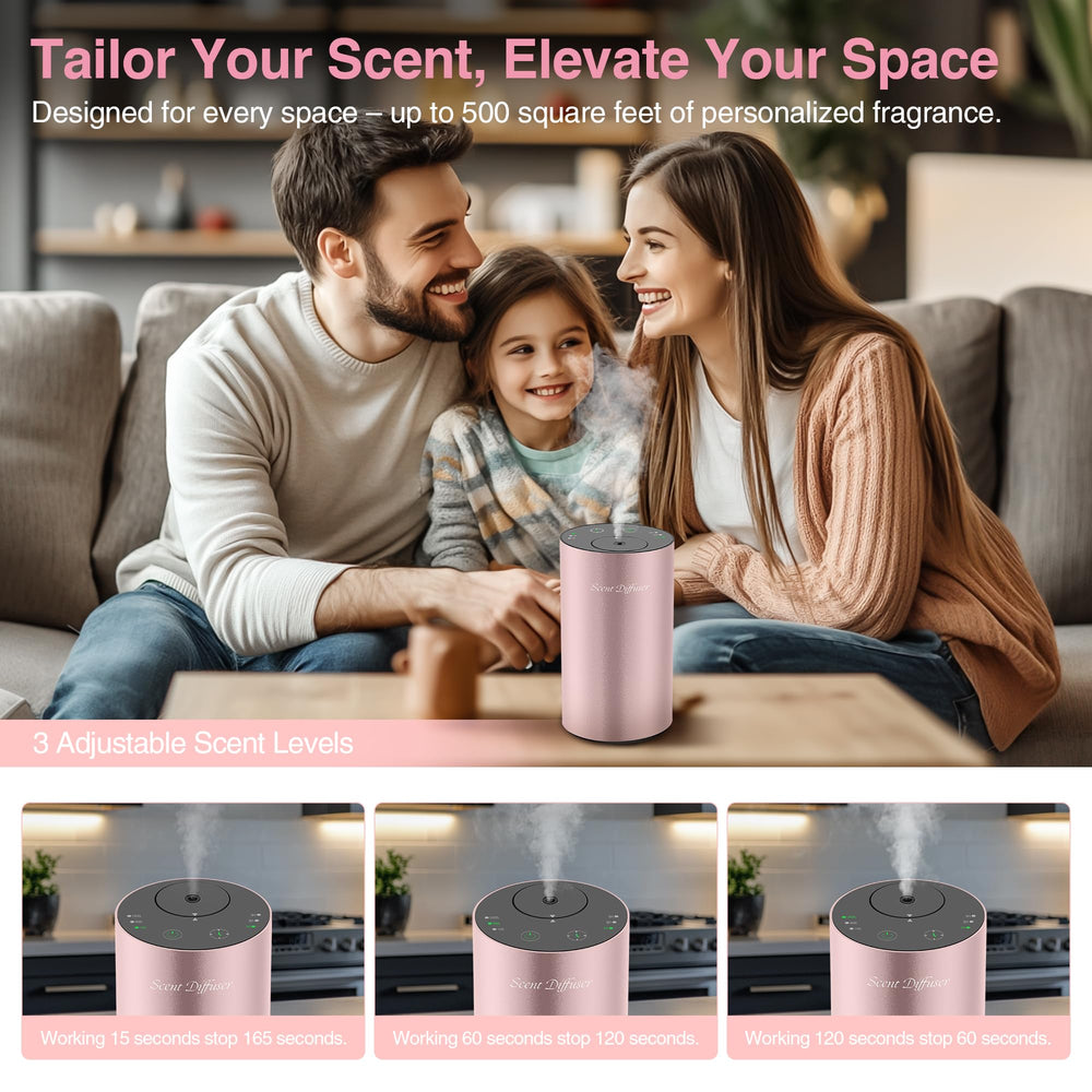 Three 20ml essential oils included for customizable EvCZen scents.