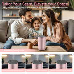 Three 20ml essential oils included for customizable EvCZen scents.