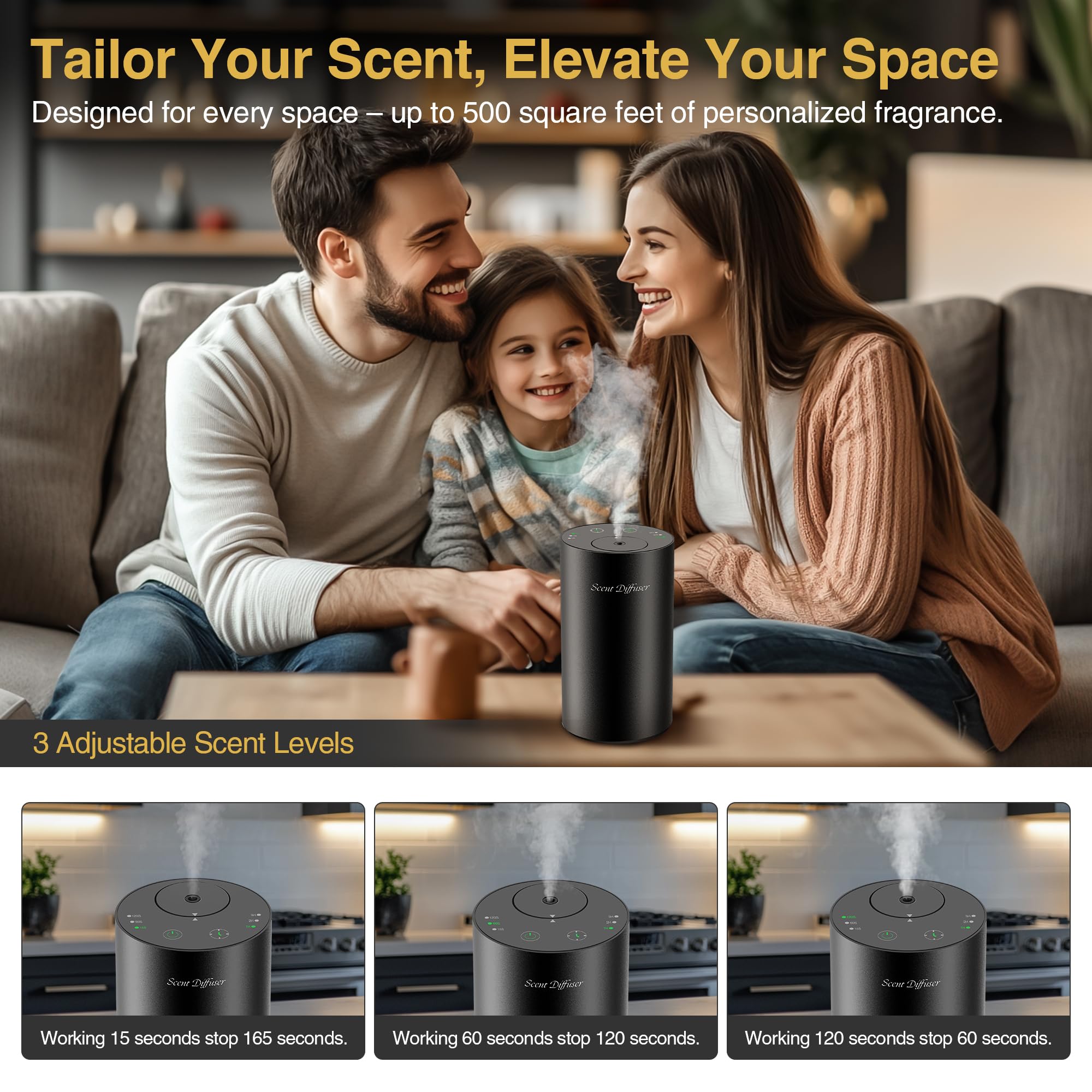 EvCZen oils collection with 3x20ml ready for personalized scents