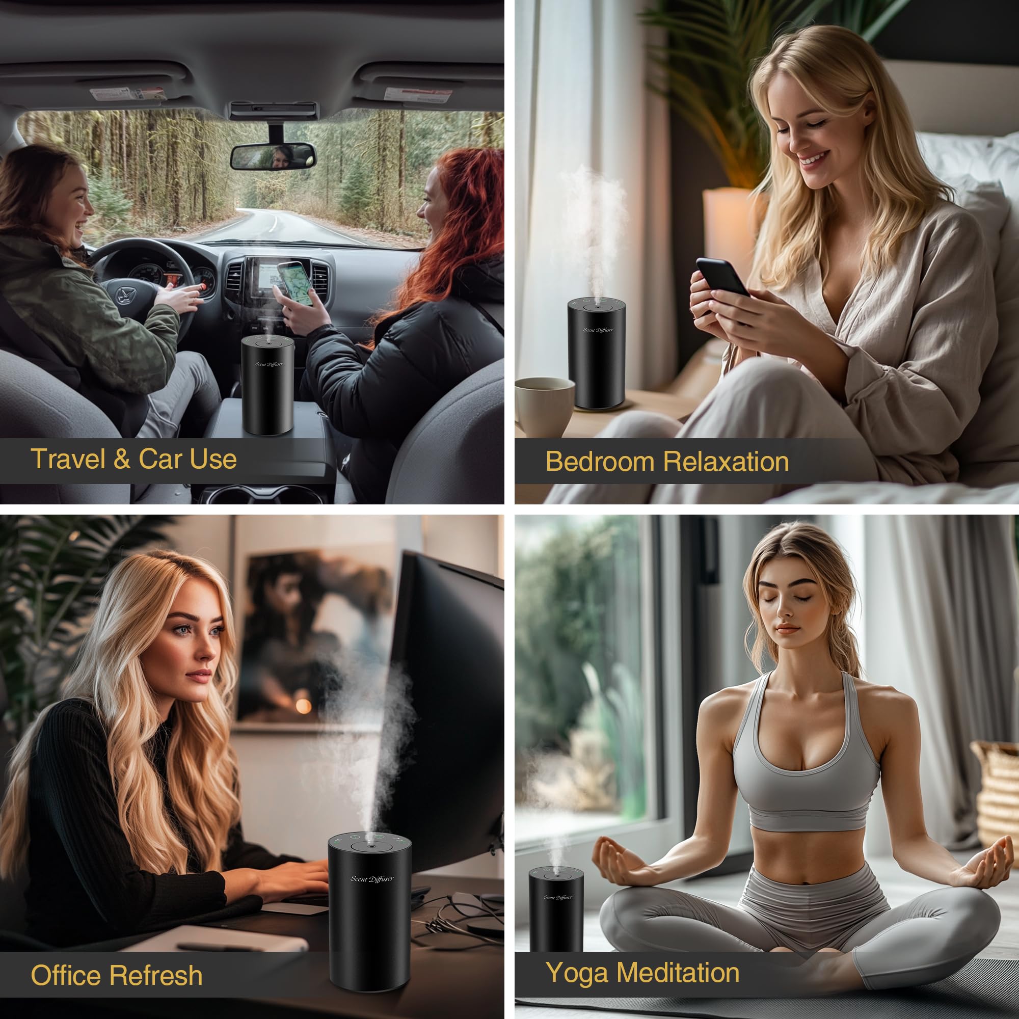 EvCZen portable diffuser suitable for car use on the go