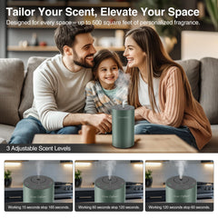 EvCZen oil bottles 20ml trio included for customizable scents.