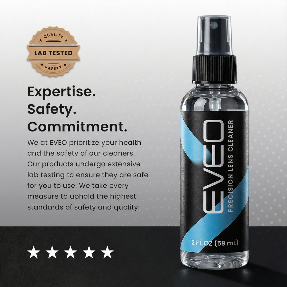 EVEO compact travel cleaning kit for on-the-go use