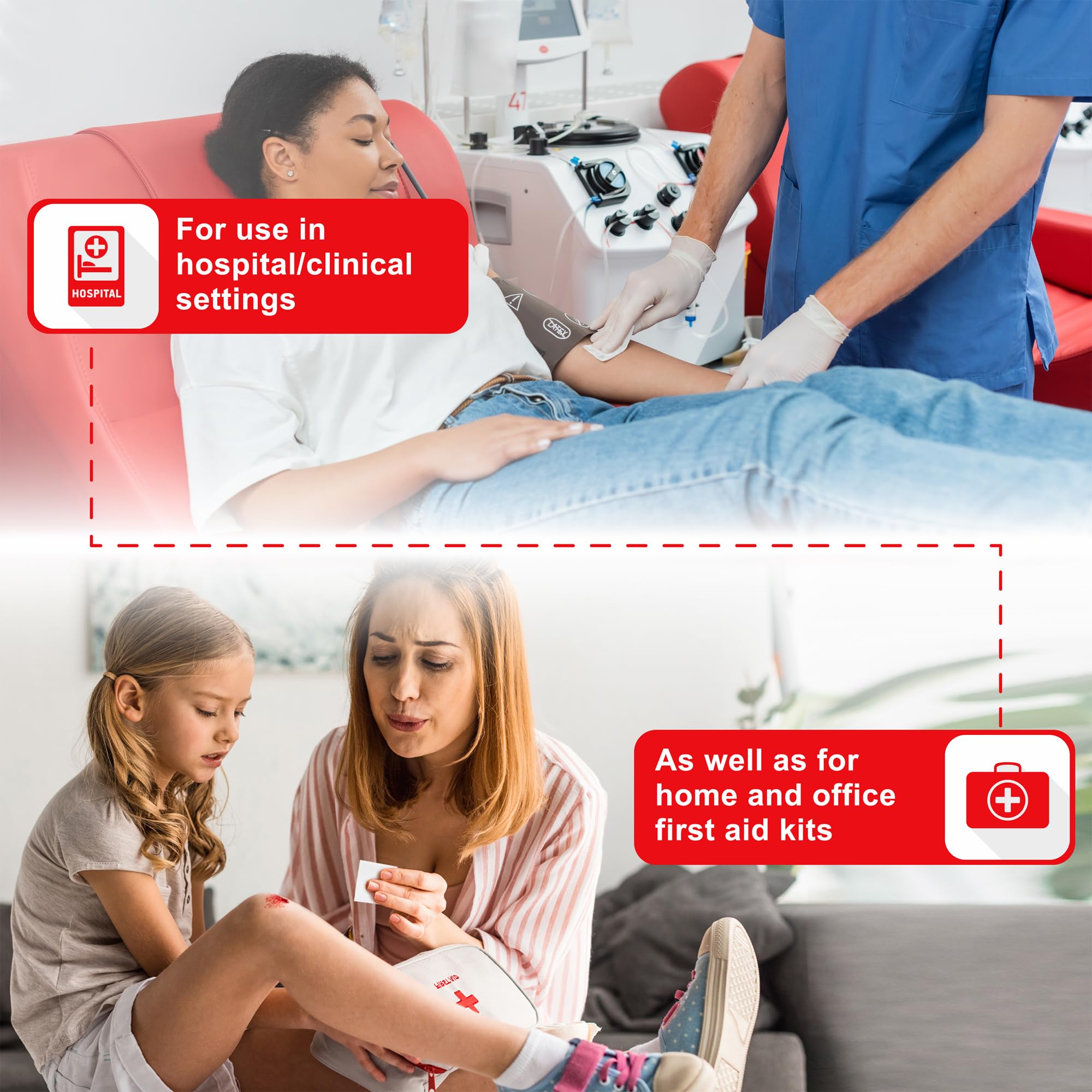 Ever Ready First Aid: caja de 400 toallitas para kit de primeros auxilios