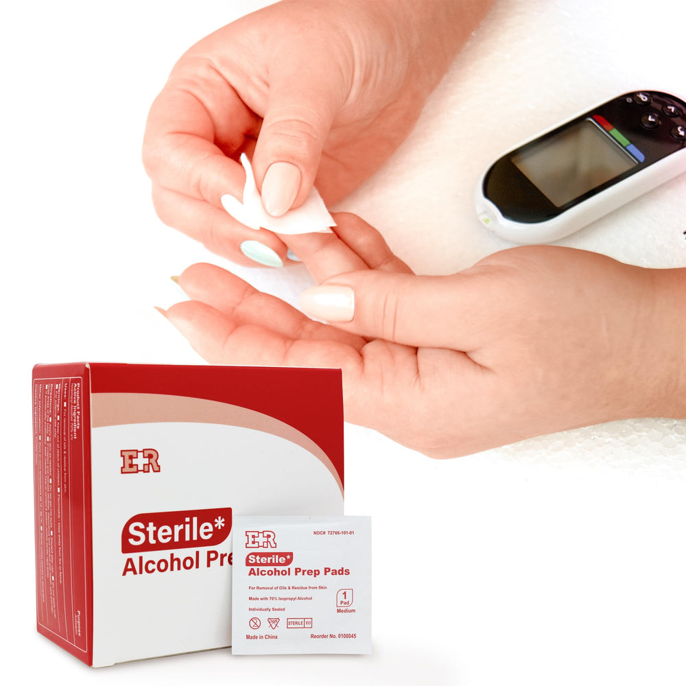 Ever Ready First Aid: paquetes esteriles para uso hospitalario, clínico o doméstico