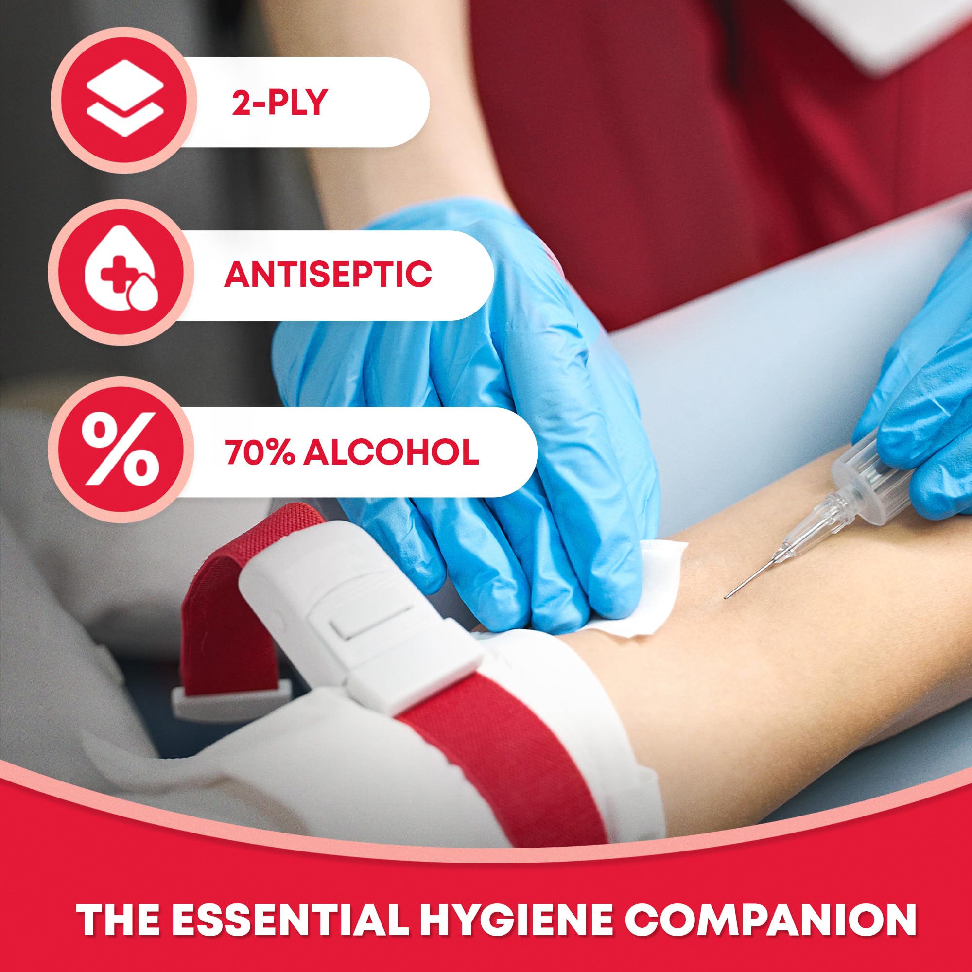 Ever Ready First Aid: empaque individual mantiene la frescura y esterilidad