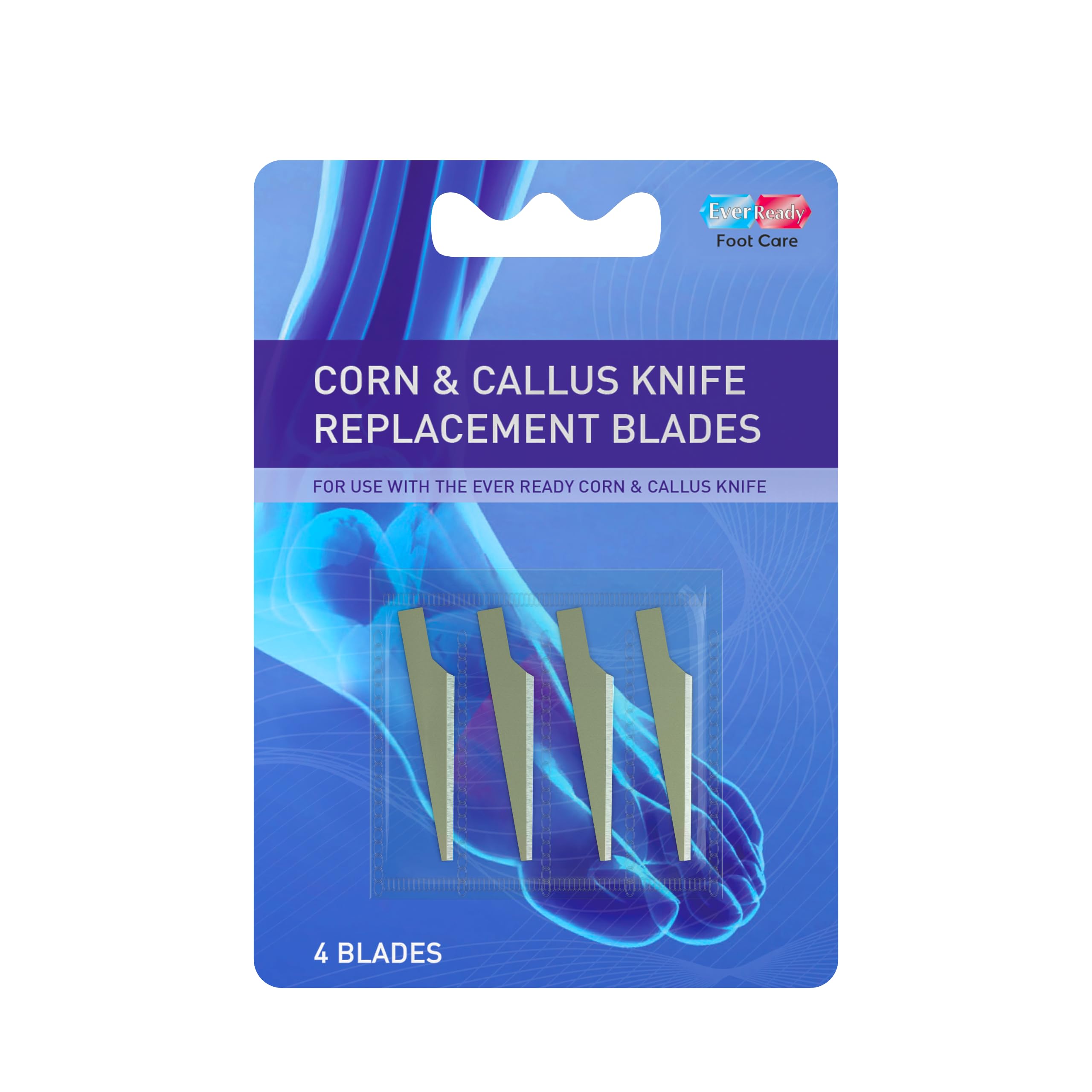 Ever Ready trimmer in hand demonstrates easy grip for comfortable footcare