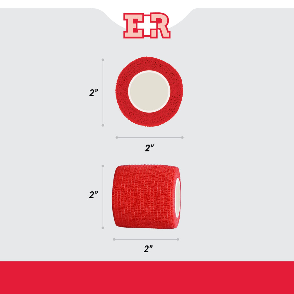 Ever Ready First Aid blue bandage for kids, easy tear and color-coded use.