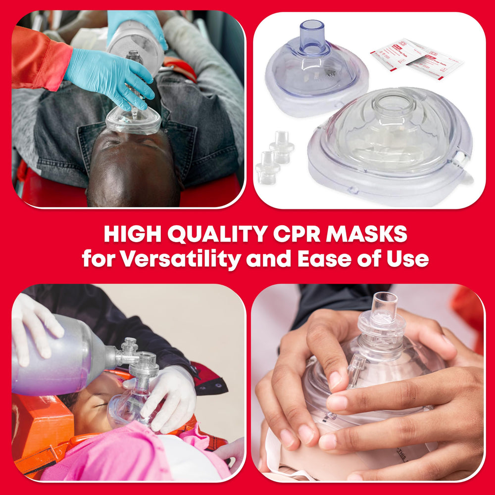 Ever Ready CPR kit in use, ready for training or on-the-go scenarios.