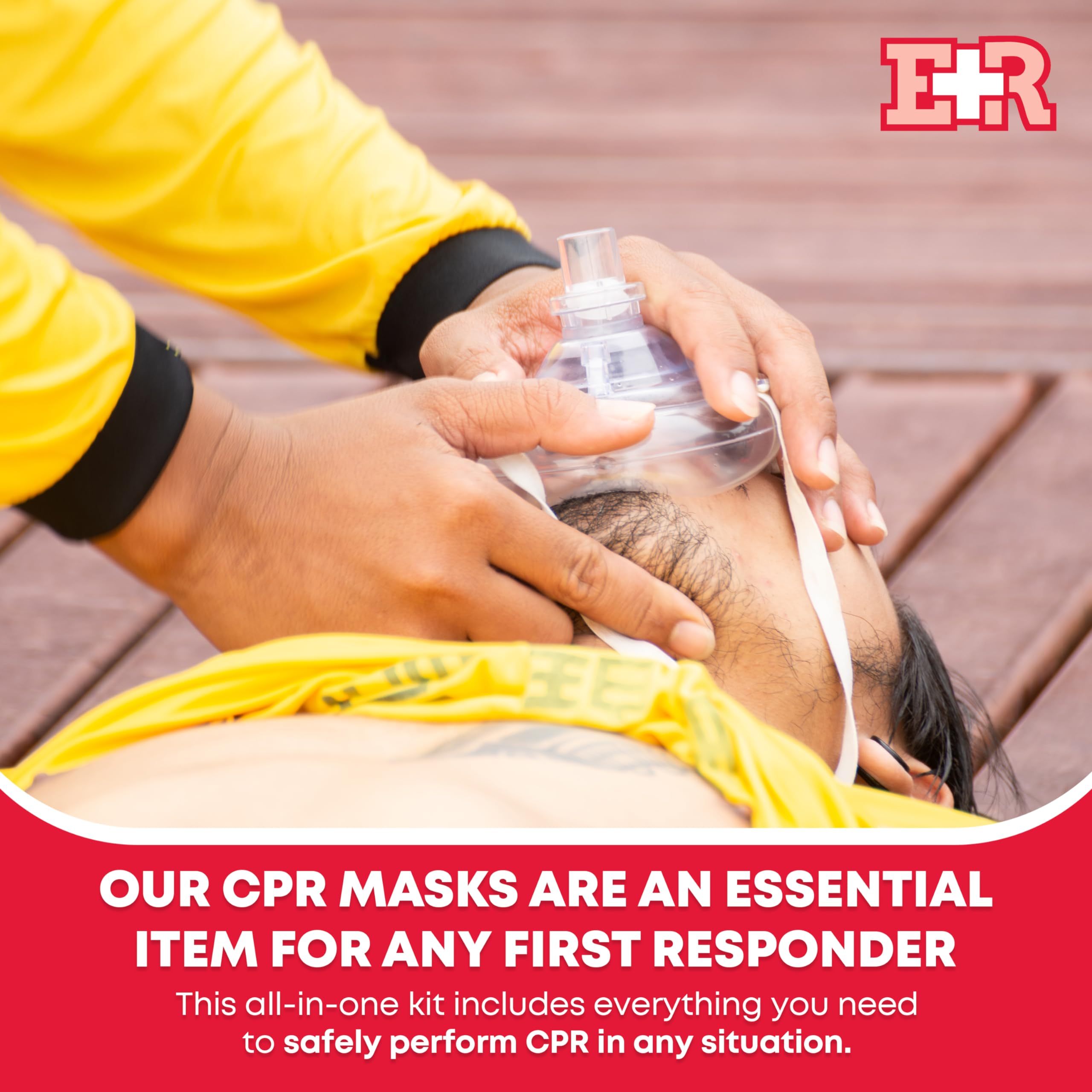 Ever Ready CPR disposable valves with 3M fibers to prevent cross-contamination.
