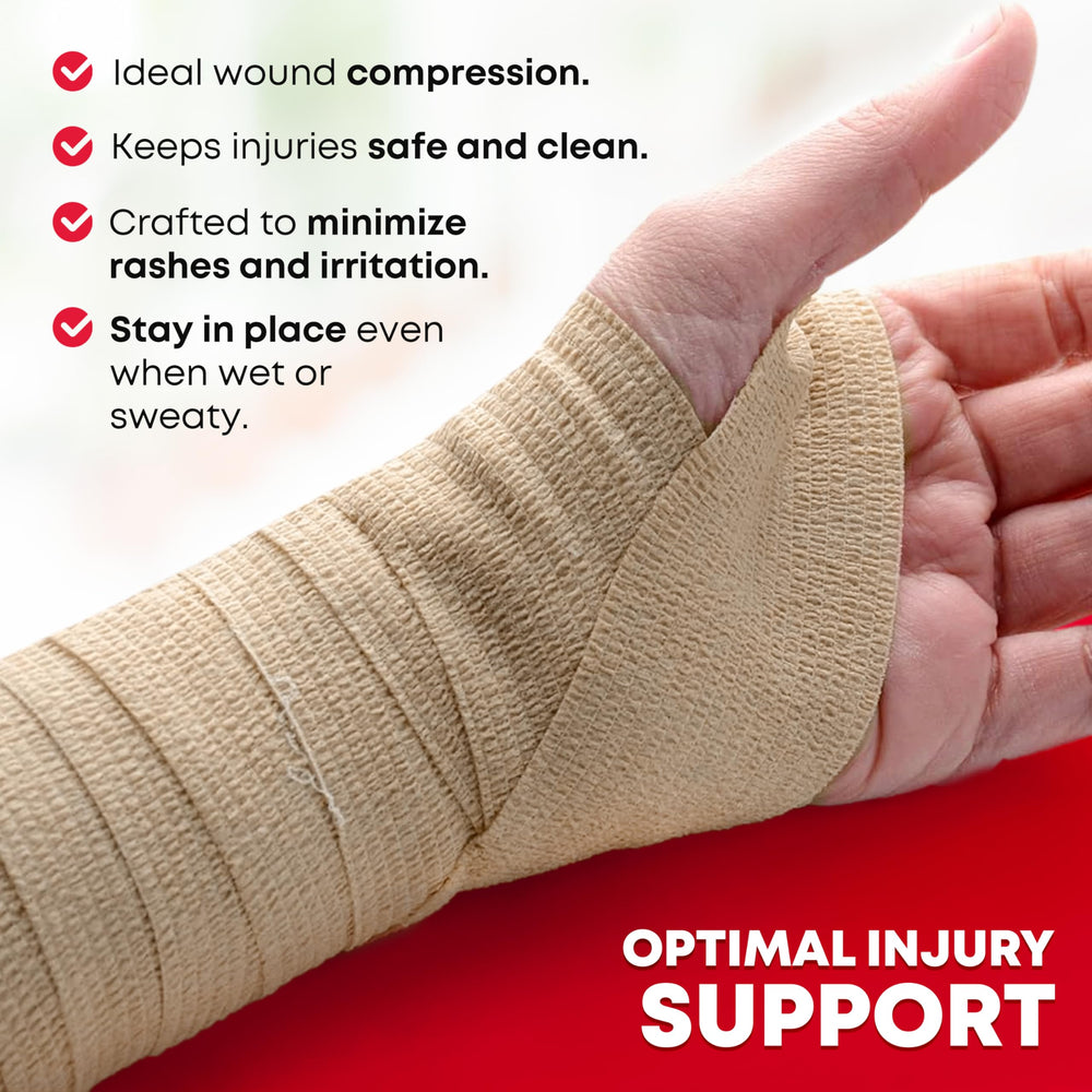 Ever Ready First Aid wrap helps pets minor injuries stay secure