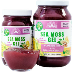 EverSmith Organics sea moss gel bottle for easy daily supplementation.