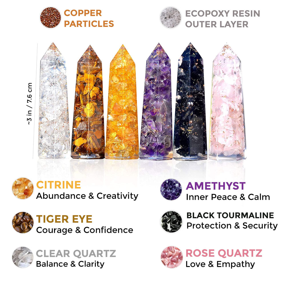 Ever Vibes Healing Crystal Wand Amethyst supports focus during meditation.