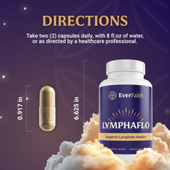 Everfaith LymphaFlo bottle in-hand for easy daily use